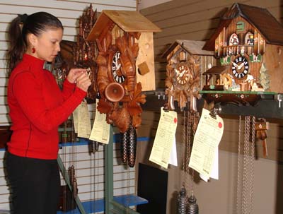 Keil's Clock Shop is the Largest clock shop in the entire St. Louis area